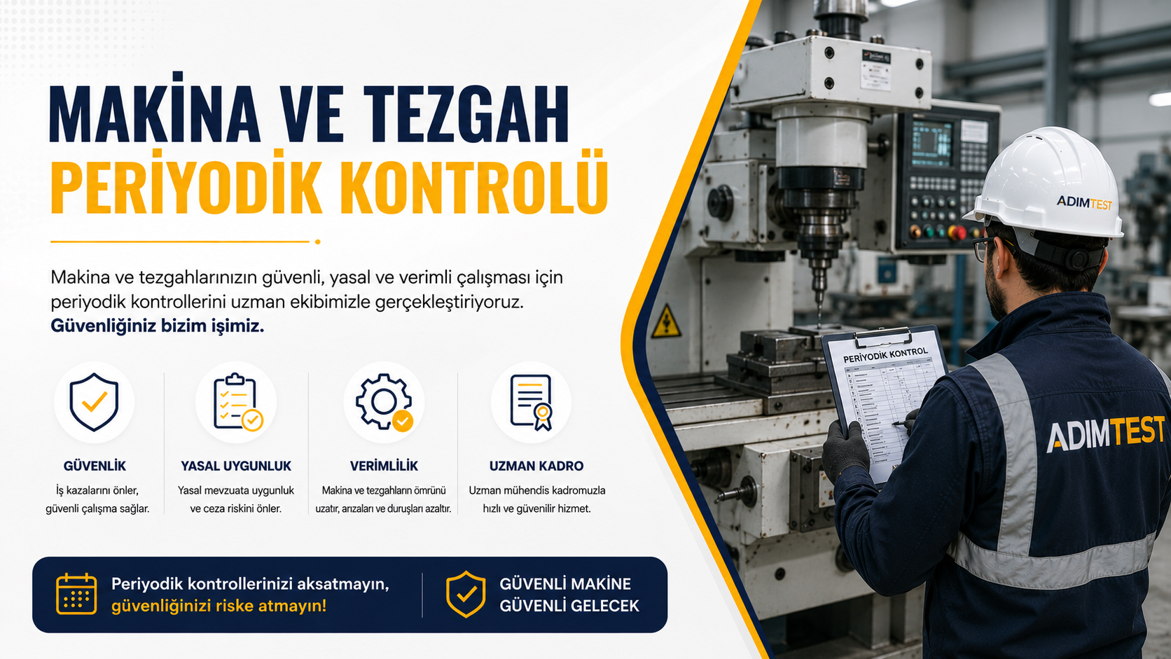 Makina ve Tezgah Periyodik Kontrolü