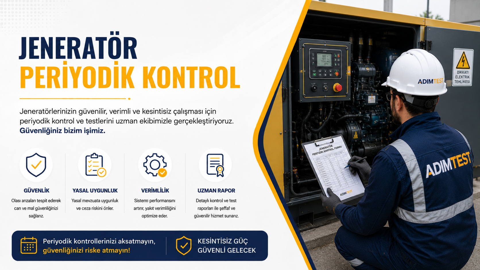 Jeneratör Periyodik Kontrol