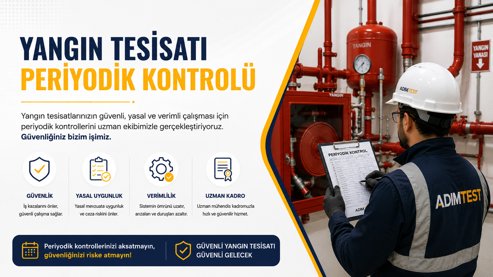 Yangın Tesisatı Periyodik Kontrolü